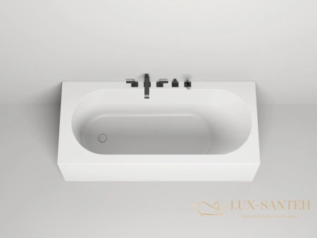 ванна salini fabia 102611g s-sense 170x75 см, белый